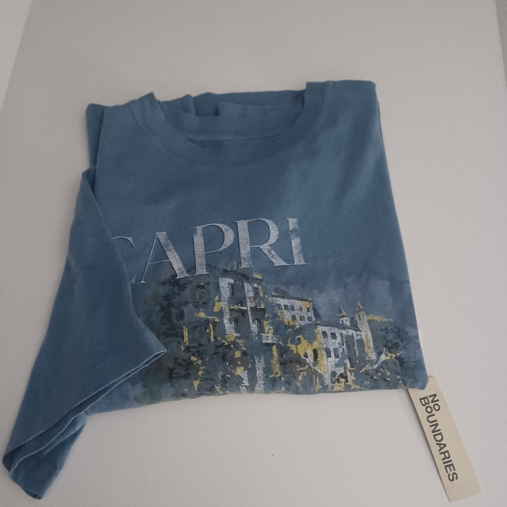 NOBO Capri Italia Oversized Top Tee Shirt Sz XL
